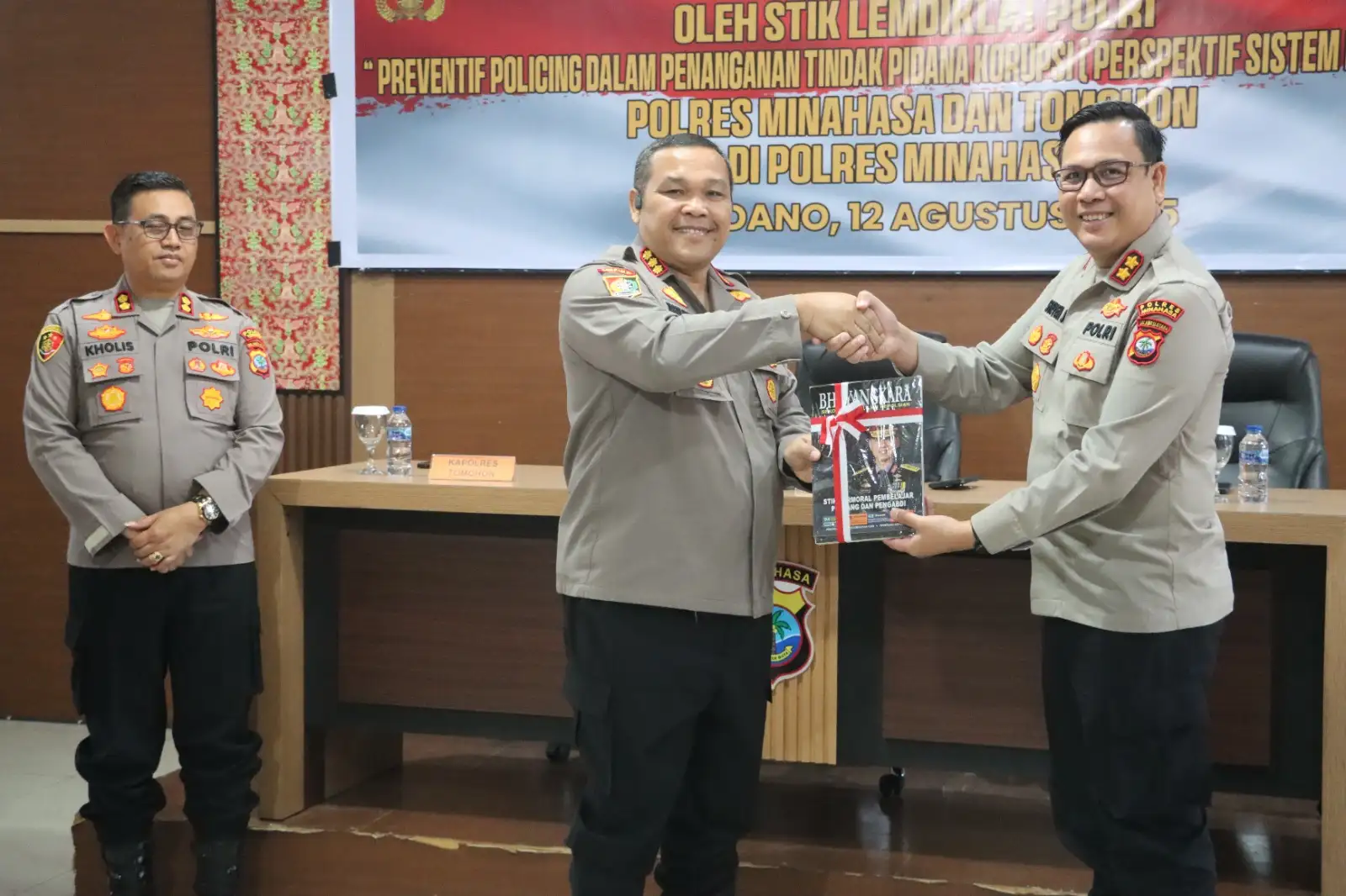 STIK Lemdiklat Polri Gelar Penelitian Preventif Policing Penanganan Tindak Pidana Korupsi di Polres Minahasa